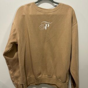 The Post Tan Crewneck Sweater